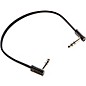 MXR TRS Ribbon Patch Cable 1 ft. Black
