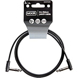 MXR TRS Ribbon Patch Cable 3 ft. Black