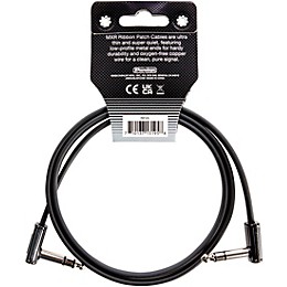 MXR TRS Ribbon Patch Cable 3 ft. Black