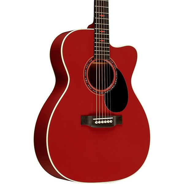 Martin Custom Shop 18 Style Spruce-Mahogany OMC Acoustic Guitar Red