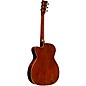 Martin Custom Shop 18 Style European Spruce-Cherry OMC Acoustic-Electric Guitar Natural