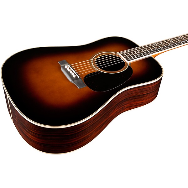 Martin Custom Shop 28 Style Spruce-Cocobolo Dreadnought Acoustic Guitar Sunburst