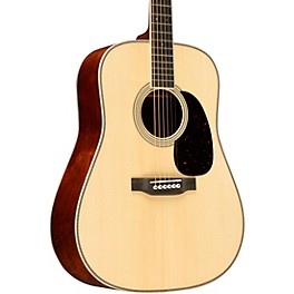 Martin Custom Shop 28 Style European Spruce-Quilted Bubinga Dreadnought Acoustic Guitar Natural