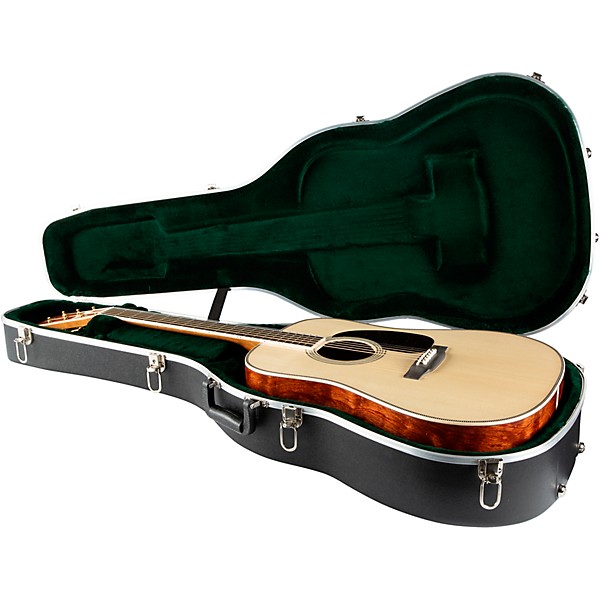 Martin Custom Shop 28 Style European Spruce-Quilted Bubinga Dreadnought Acoustic Guitar Natural