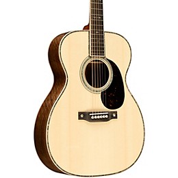 Martin Custom Shop 42 Style European Spruce-English Walnut 000 Grand Auditorium Acoustic Guitar Natural