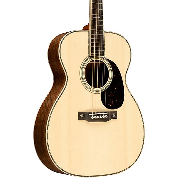 Martin Custom Shop 42 Style European Spruce-English Walnut 000 Grand Auditorium Acoustic Guitar Natural