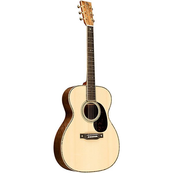 Martin Custom Shop 42 Style European Spruce-English Walnut 000 Grand Auditorium Acoustic Guitar Natural