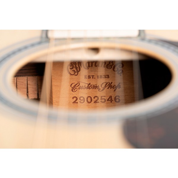 Martin Custom Shop 42 Style Spruce-Wild Grain Rosewood 000 Grand Auditorium Acoustic Guitar Natural