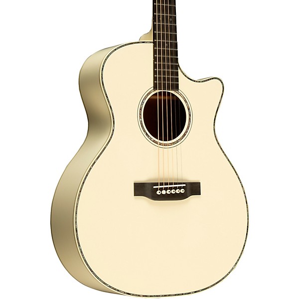 Martin Custom Shop 18 Style Spruce-Mahogany GPC Acoustic Guitar Antique White