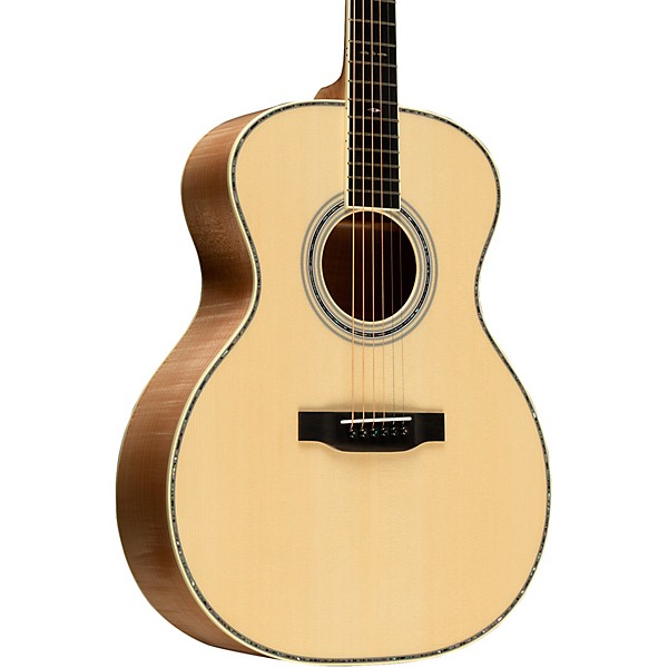 Martin Custom Shop 41 Style Italian Alpine Spruce-Flamed Maple Grand Performance Acoustic Guitar Natural