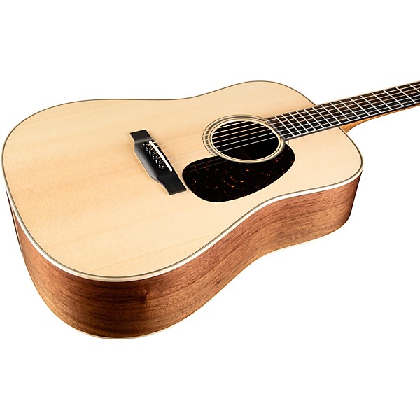 Martin Custom Shop 18 Style Spruce-Black Walnut Dreadnought Acoustic Guitar Natural