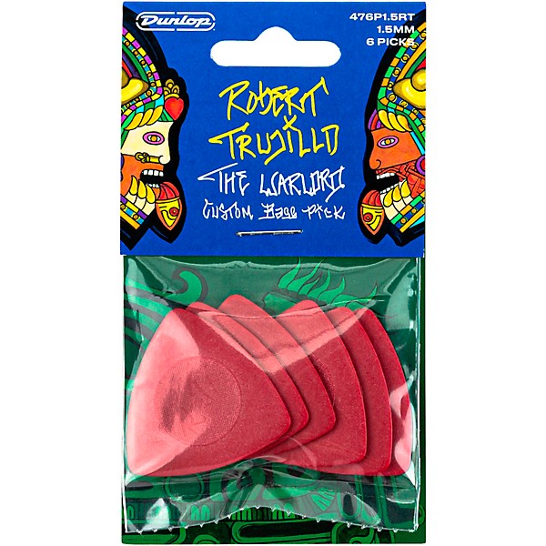 Dunlop Robert Trujillo Warlord Custom Bass Picks 6 Pack