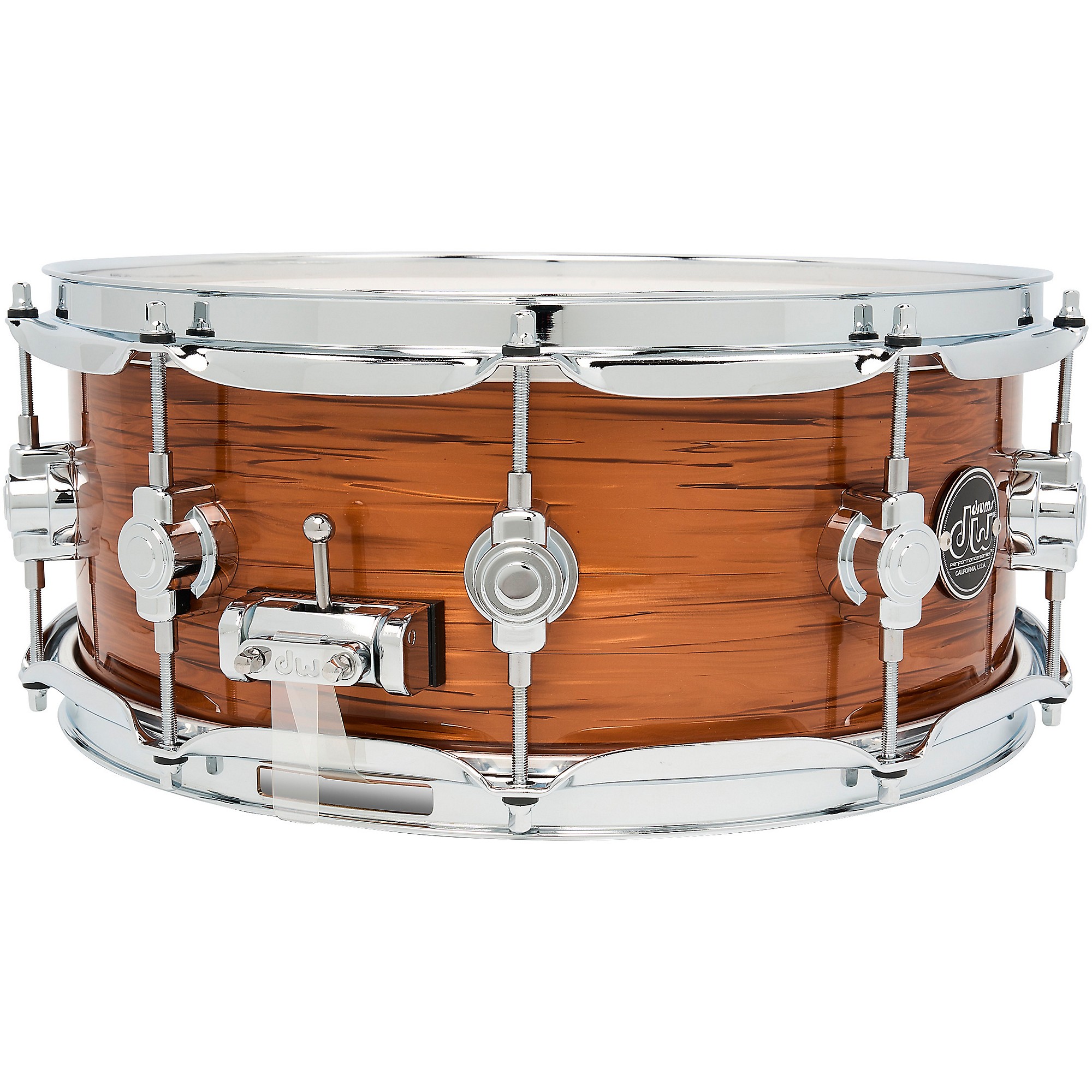 DW Performance Series Snare Drum 14 x 5.5 in. Tiger Eye Finish Ply