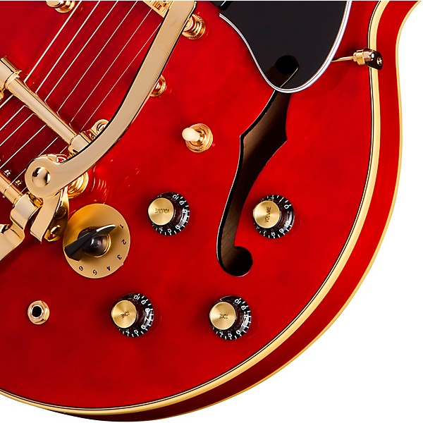 Epiphone Back to the Future ES-345 Semi-Hollow Electric Guitar Cherry Red