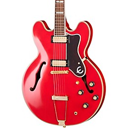 Epiphone Masterbilt Gem Archer Sheraton Electric Guitar - Cherry Red