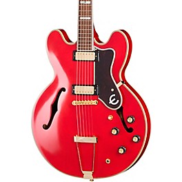 Epiphone Masterbilt Gem Archer Sheraton Electric Guitar - Cherry Red