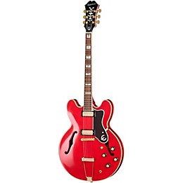 Epiphone Masterbilt Gem Archer Sheraton Electric Guitar - Cherry Red