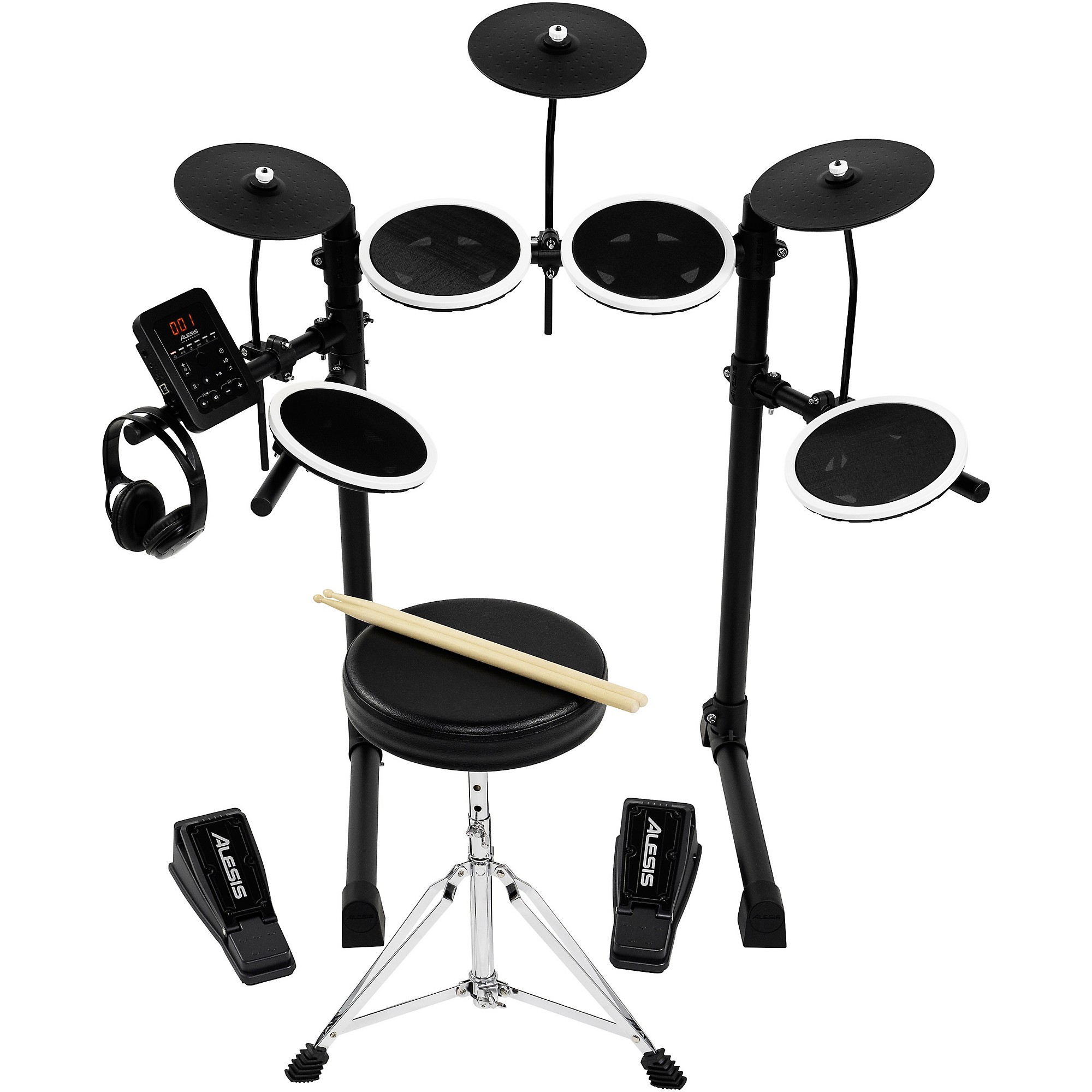 Alesis アレシス MeshKit Amazon.com: Alesis Surge Mesh Kit | Eight-Piece Electronic Drum