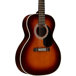 Martin Custom Shop 00 Sloped Shoulder Adirondack Spruce-Figured Moabi Acoustic Guitar Ambertone Burst