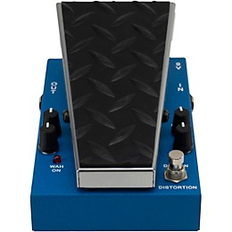 Morley Tye Trujillo TruDrive Wah Pedal Chrome and Blue