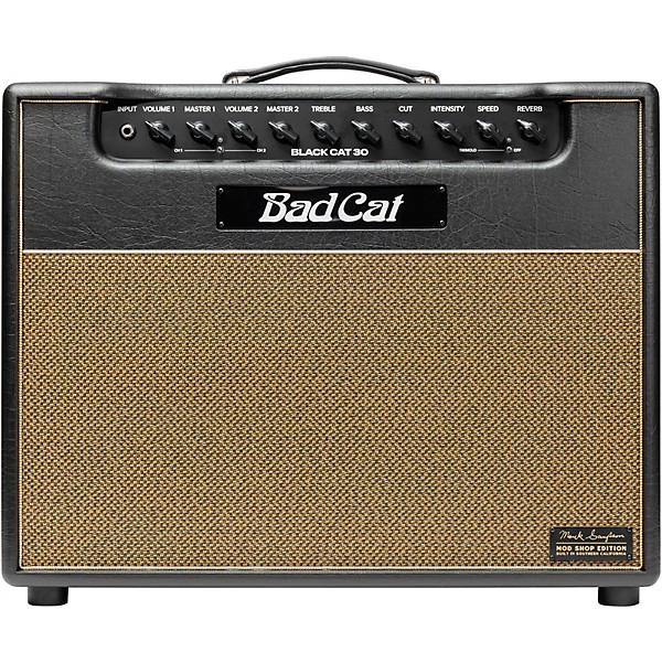 Bad Cat Mod Shop Black Cat 30 30W 1x12 Guitar Combo Amp by Mark Sampson Black