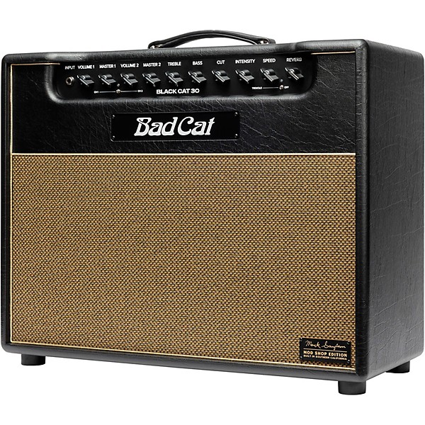 Bad Cat Mod Shop Black Cat 30 30W 1x12 Guitar Combo Amp by Mark Sampson Black
