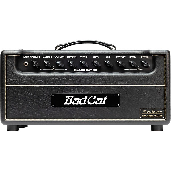 Bad Cat Mod Shop Black Cat 30 30W Guitar Amp Head by Mark Sampson Black