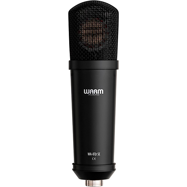 Warm Audio WA-87jr SE Black - Large-Diaphragm Cardioid Condenser Microphone Black