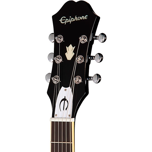 Epiphone Bonehead Riviera Left-Handed Electric Guitar - Dark Tobacco Burst