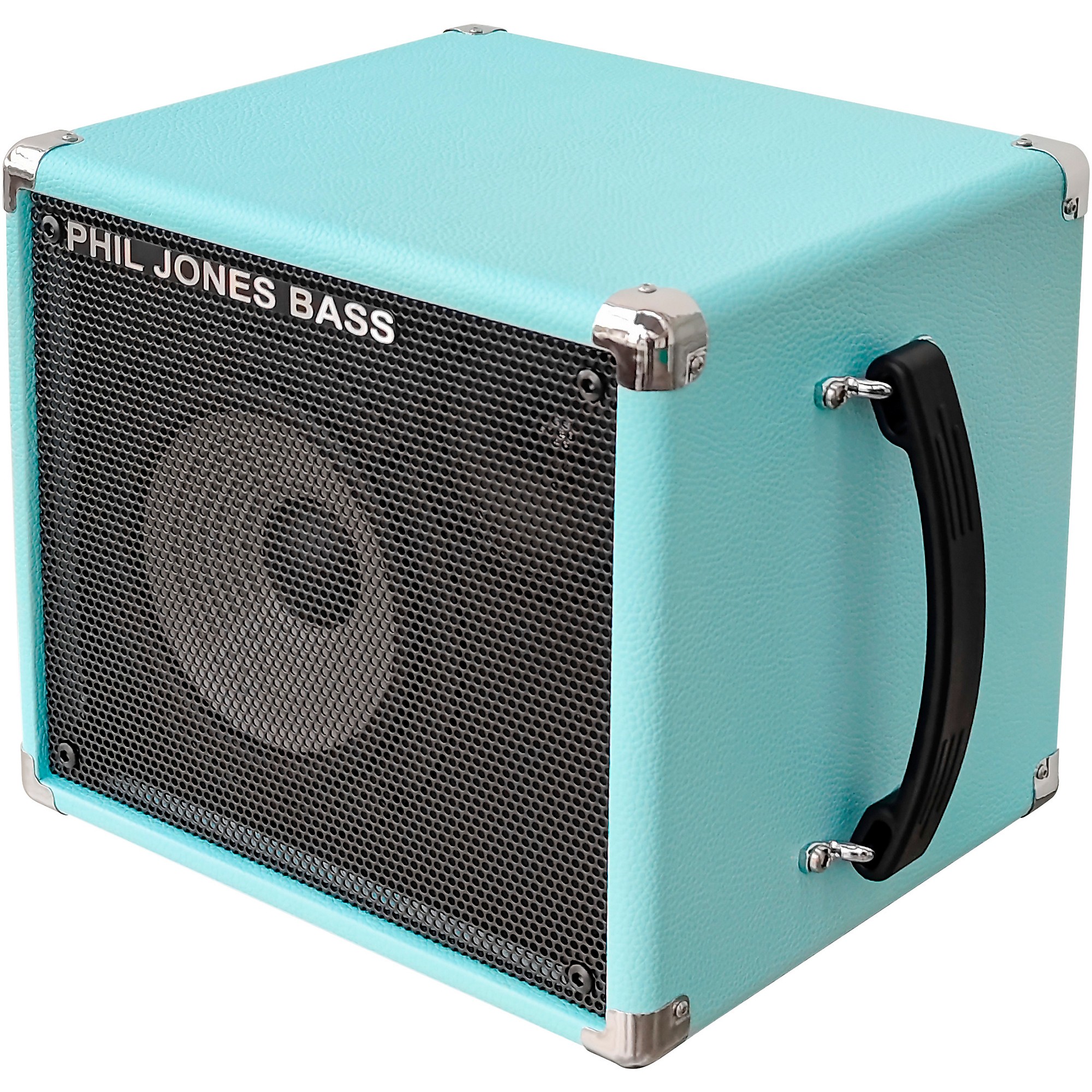 Phil Jones Bass Cab-17 100W 1x7 Bass Speaker Cabinet Seafoam Green