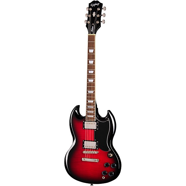 Epiphone SG Tribute Plus Electric Guitar - Cherry Burst