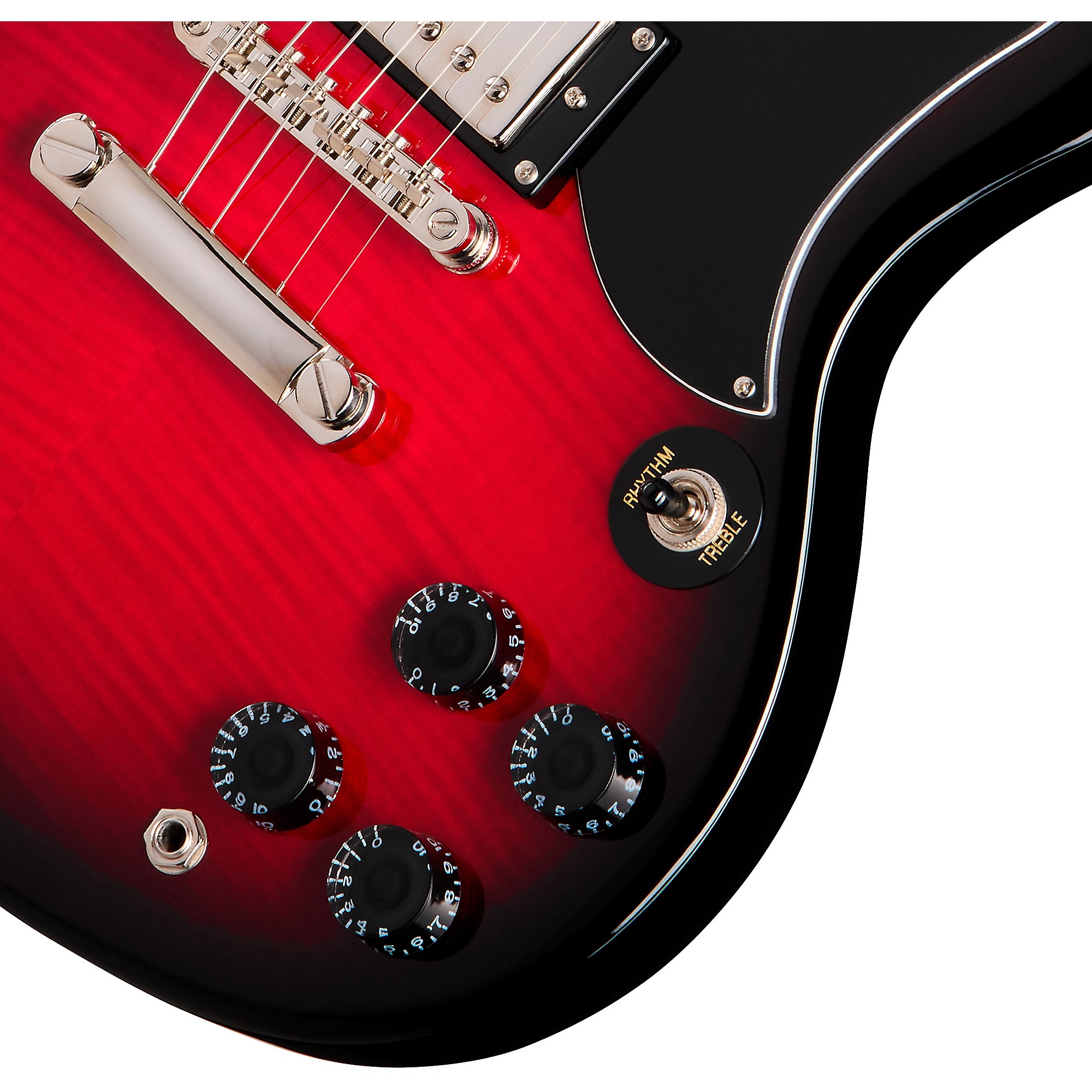 Epiphone SG Tribute Plus Electric Guitar - Cherry Burst | Guitar