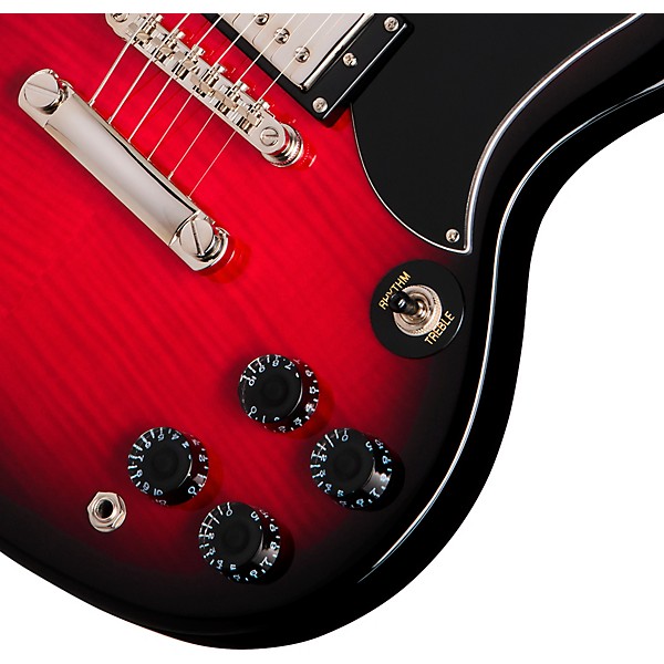 Epiphone SG Tribute Plus Electric Guitar - Cherry Burst