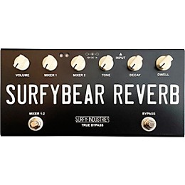 Surfy Industries SurfyBear Compact V1.1 Reverb Pedal - Black