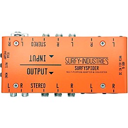 Surfy Industries SurfySpider Multi-Purpose Adapter and Converter Preamp - Orange