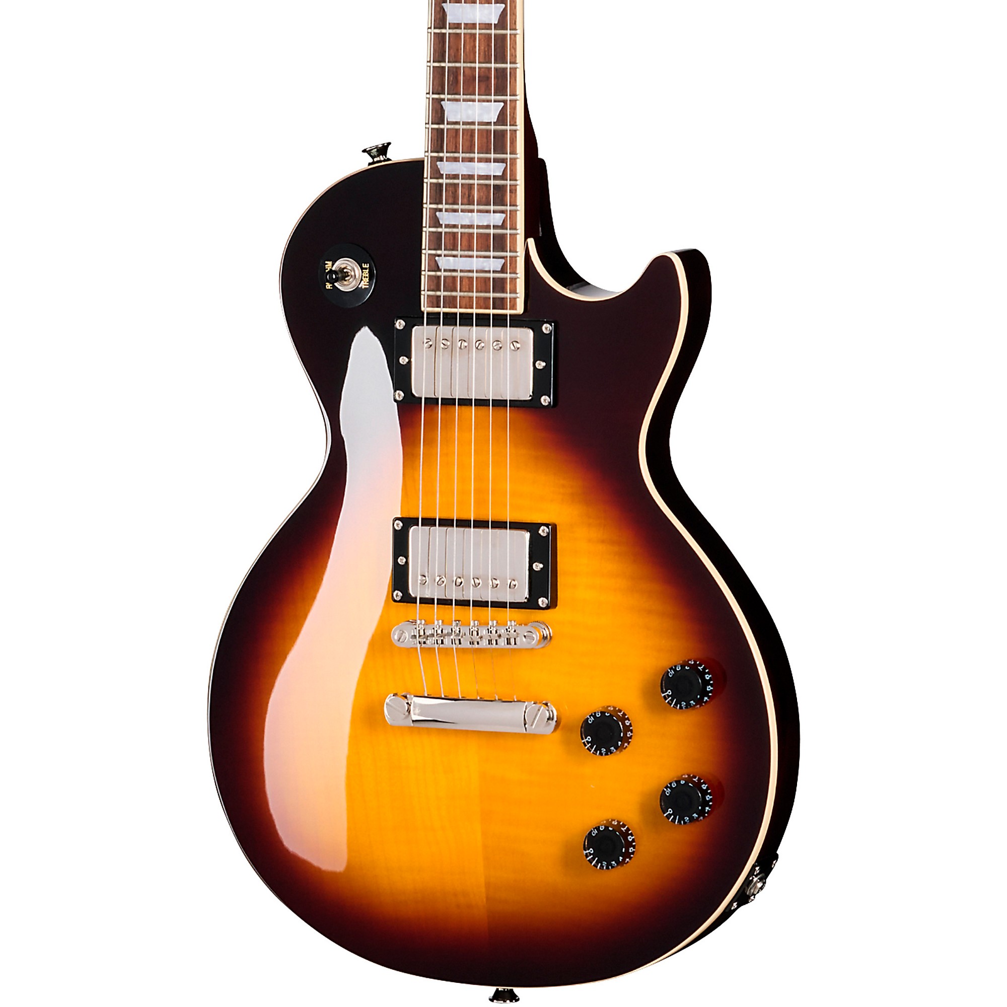 ギター Epiphone LesPaul VintageEdition Epiphone Les Paul Tribute Plus Electric Guitar - Vintage Sunburst