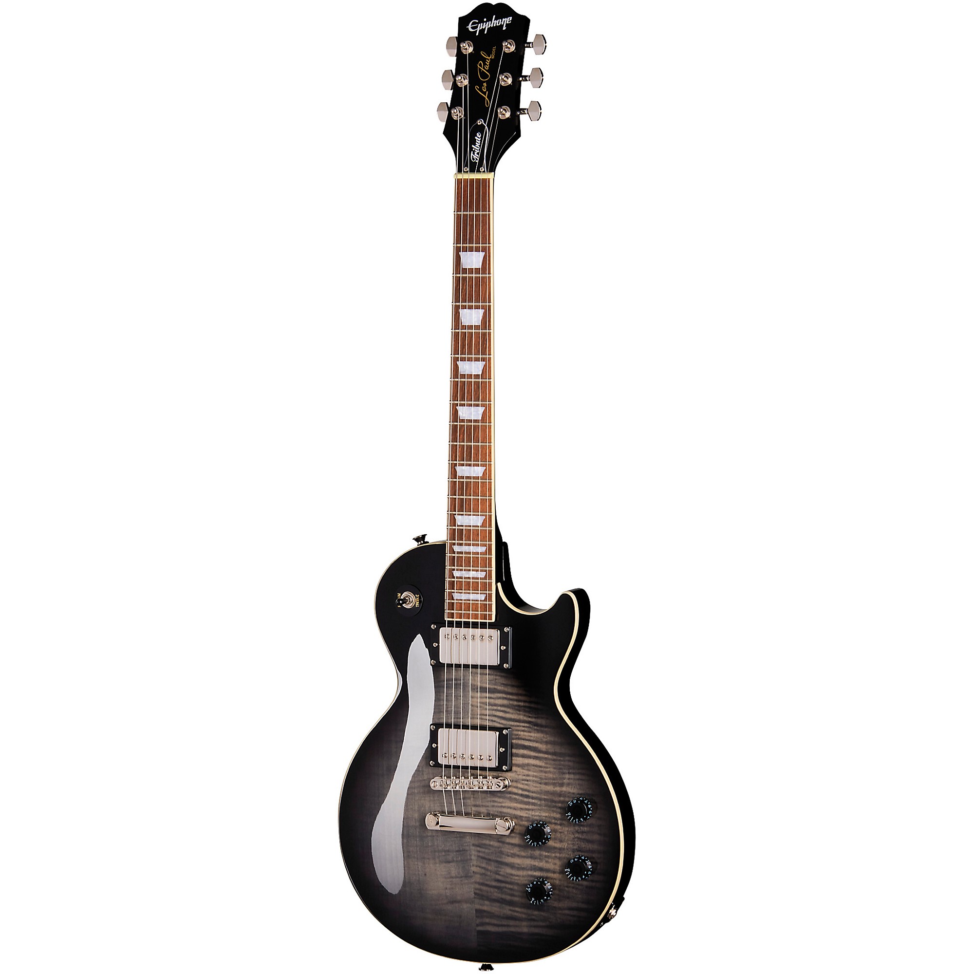 Epiphone レスポール トリビュートプラス レフティ エボニーバースト Epiphone Les Paul Tribute Plus Electric Guitar - Ebony Burst
