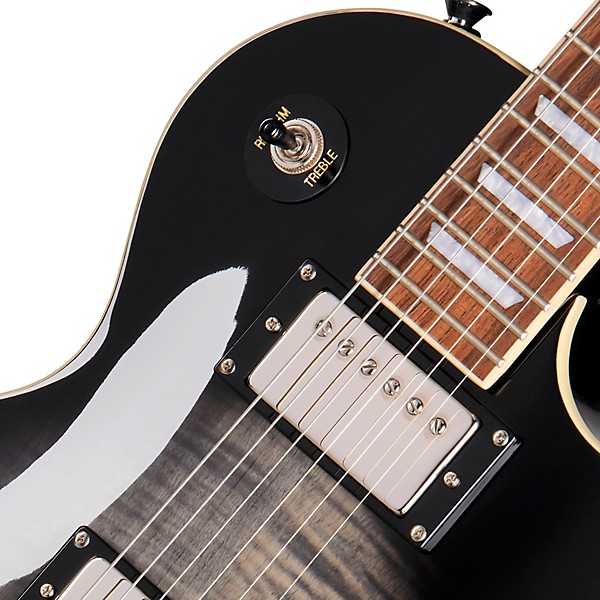Epiphone Les Paul Tribute Plus Electric Guitar - Ebony Burst