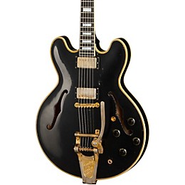 Gibson Custom Keith Richards 1960 ES-355 Collector's Edition Semi-Hollow Electric Guitar - Ebony