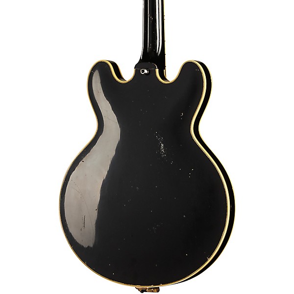 Gibson Custom Keith Richards 1960 ES-355 Collector's Edition Semi-Hollow Electric Guitar - Ebony