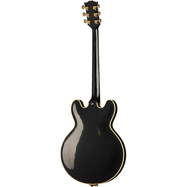 Gibson Custom Keith Richards 1960 ES-355 Collector's Edition Semi-Hollow Electric Guitar - Ebony