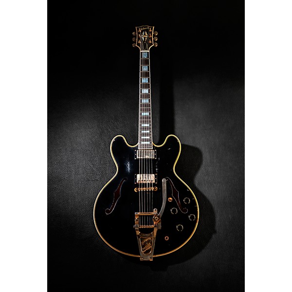 Gibson Custom Keith Richards 1960 ES-355 Collector's Edition Semi-Hollow Electric Guitar - Ebony