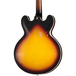 Gibson Custom Murphy Lab 1959 ES-335 Reissue Ultra Heavy Aged Semi-Hollow Electric Guitar Vintage Burst