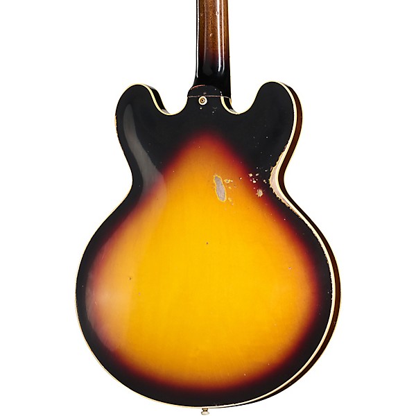 Gibson Custom Murphy Lab 1959 ES-335 Reissue Ultra Heavy Aged Semi-Hollow Electric Guitar Vintage Burst