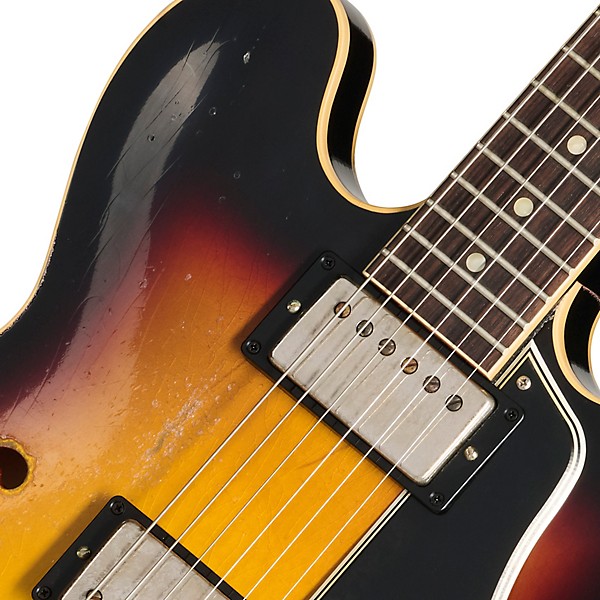 Gibson Custom Murphy Lab 1959 ES-335 Reissue Ultra Heavy Aged Semi-Hollow Electric Guitar Vintage Burst
