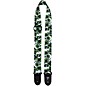 Perri's Eyeballs Polyester Guitar Strap Green 2 in.