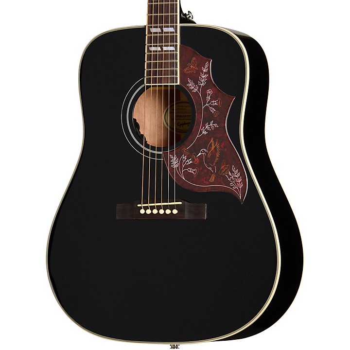 Epiphone Hummingbird Studio Acoustic-Electric Guitar - Ebony