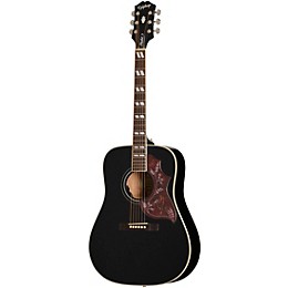 Epiphone Hummingbird Studio Acoustic-Electric Guitar - Ebony