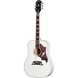 Epiphone Dove Studio Acoustic-Electric Guitar - Alpine White