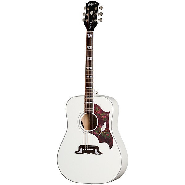 Epiphone Dove Studio Acoustic-Electric Guitar - Alpine White